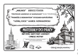 Materiały do pracy. Mapy myśli. Karty pracy. Konteksty