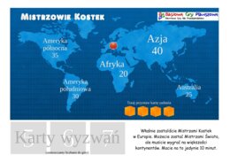 Mistrzowie kostek – Gra planszowa