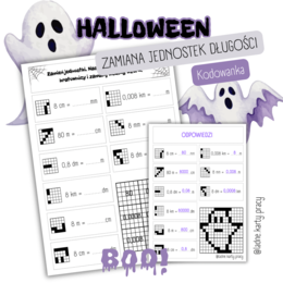 ZAMIANA JEDNOSTEK DŁUGOŚCI – Halloween – kodowanka/bloksy
