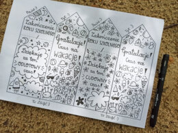 ZAKŁADKI Z OKAZJI ZAKOŃCZENIA ROKU SZKOLNEGO