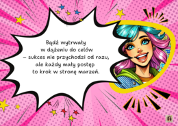 Gazetka motywacyjna "Skok w Nowy Rok"-wersja 2