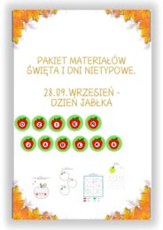 PAKIET MATERIAŁÓW NA WRZESIEŃ WEDŁUG KALENDARZA ŚWIĄT I DNI NIETYPOWYCH.
