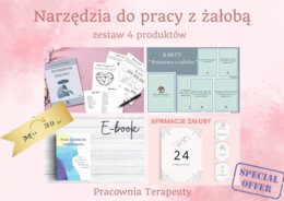 Zestaw narzędzi do pracy z żałobą
