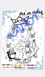 Zima- dodawanie i odejmowanie w zakresie 1000