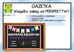 Gazetka- Wszystko zależy od perspektywy