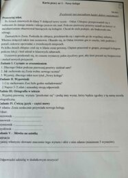 Czytam. Rozumiem. Myślę- karty czytania ze zrozumieniem dla klasy 5