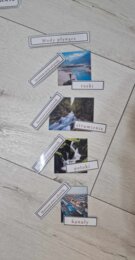 Materiał do zalaminowania/praca w grupach/stacje zadaniowe/układanka/puzzle „Wody słodkie i wody słone” w pdf. Przyroda, dział „Poznajemy krajobraz najbliższej okolicy”.