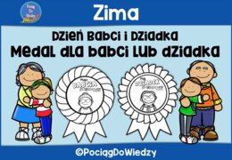 Dzień Babci i Dziadka - Medal upominkowy