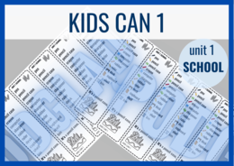 Kids Can 1 unit 1 – zakładki do ksiazki