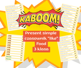 Gra Kaboom - food kids can 3