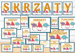 Grupa Skrzaty - idealny pakiet na poczatek roku - Plansze i Napisy