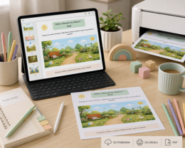 Gdzie schował się Reksio? – zabawa na spostrzegawczość