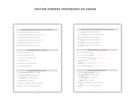 Karty pracy leksykalno-gramatyczne do rozróżniania czasów Present Simple i Continuous