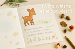 Minialbum „Leśne inspiracje” (do uzupełniania)