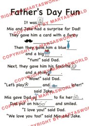 🎉 HAPPY FATHER’S DAY – edukacyjny materiał do nauki angielskiego! 🎉