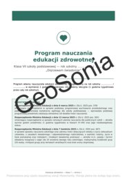 Komplety Pakiet do Edukacji Zdrowotnej dla Klasy VII –  cały rok szkolny