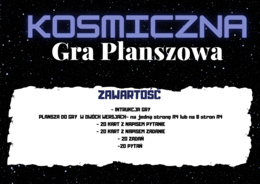 Kosmiczna Gra Planszowa - KOSMOS