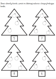 Zimowe zadania dla młodszych dzieci