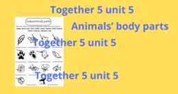 Together 5 unit 5 animals' body parts
