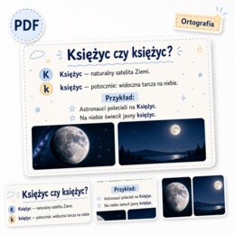 Wklejka. Księżyc czy księżyc?