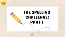 🧩 What Is the Right Spelling? – Part 1 (Kids–A2) Poziom: Kids – A2 | Liczba stron: 50+ | Z kluczem odpowiedzi angielski dla dzieci, nauka pisowni, poprawna pisownia, karty pracy, A1–A2, spelling, słownictwo, edukacja językowa, fun activities, ESL kids, v