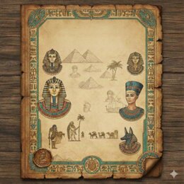 KRZYŻÓWKA EGIPT + NOTATKA HISTORYCZNA MATERIAŁ DYDAKTYCZNY