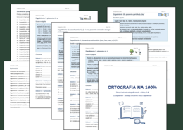 ✍️ ORTOGRAFIA NA 100% – zeszyt ćwiczeń dla klas 7–8