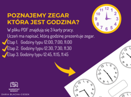 Która jest godzina? - nauka odczytywania czasu 🕰️