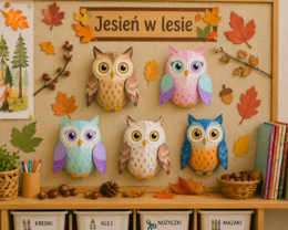 Zbuduj papierową sowę 3D