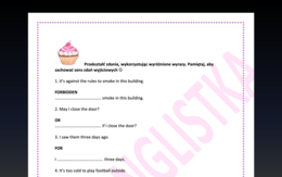 Transformacje ze słowem kluczem - NOWY ZESTAW- 3 strony + klucz- EGZAMIN ÓSMOKLASISTY