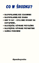 ANGIELSKI, NAJWAŻNIEJSZE WYRAŻENIA, SŁOWA PO ANGIELSKU