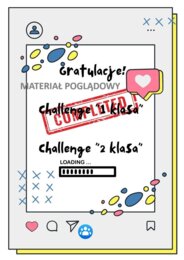 Wkładka do książki na zakończenie roku szkolnego, klasy 1-3