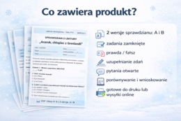 Sprawdzian z lektury „Anaruk, chłopiec z Grenlandii”
