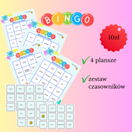 Bingo - present to past forms