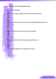 SCIENCE AND TECHNOLOGY_E8 Karty Pracy