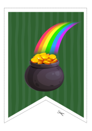 GIRLANDA SAINT PATRICK'S  DAY-Dzień Św Patryka