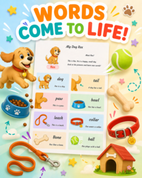 My Dog Rex – picture dictionary