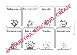 Nowy rok szkolny – karteczki z miłymi słowami