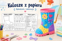 Kalosze z papieru