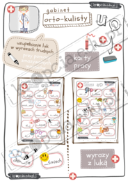 PROJEKT Pogotowie Ortograficzne GABINET ORTO-kulisty ćwiczenia i zadania