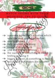 Christmas worksheet B1-B2