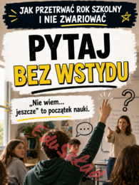 „Jak przetrwać rok szkolny i nie zwariować” – gazetka korytarzowa dla uczniów