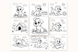 Pokoloruj Reksia. [Kolorowanki]