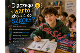 Dlaczego warto chodzić do szkoły? – gazetka klasowa i korytarzowa 🏫✨