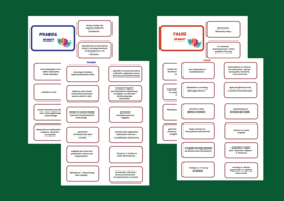 DRAMAT - prawda/fałsz - 46 fiszek- rodzaje literackie - powtórka