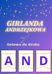Girlanda do wycięcia – Andrzejki 🎉✨
