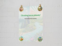 Plakaty edukacyjne. Życie w lesie. Wody. Owady. Ptaki. Nie śmieć w lesie. Każda kropla jest cenna. Ratujmy drzewa.