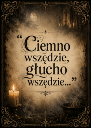 Dekoracje na gazetkę Adam Mickiewicz Dziady Narodowe czytanie