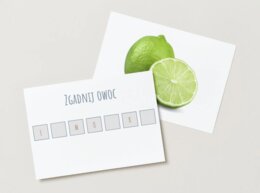 Zgadnij owoc po brakujących literach | Quiz o owocach | 50 pytań