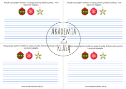 KALENDARZ ADWENTOWY - niesamowita świąteczna przygoda dla klas 2 i 3!